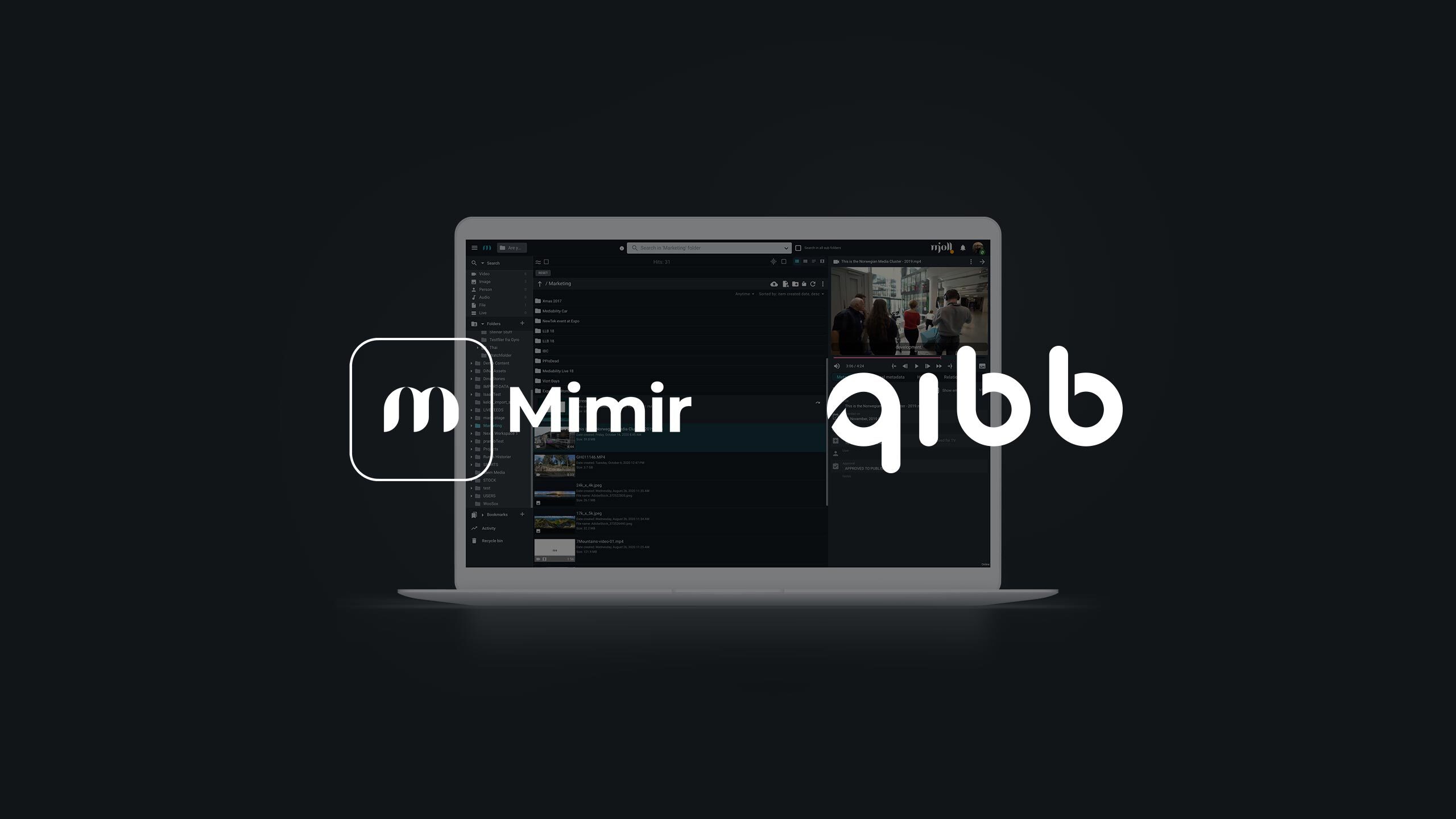 Mimir and qibb marketing banner